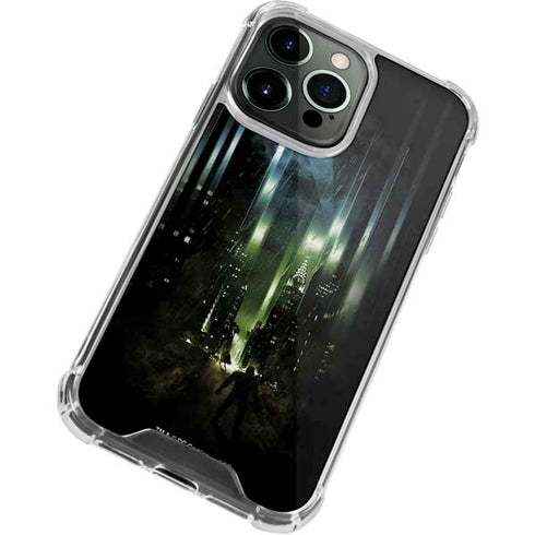 DC Comics Batman Call Sign City iPhone 14 Pro Clear Case